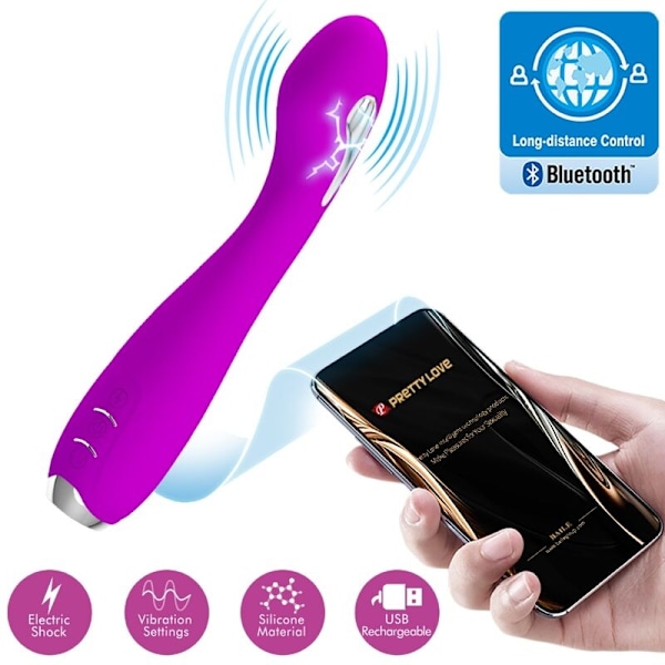 Pretty Love - Hector Electroshock Vibrator ilmainen sovellus violetti