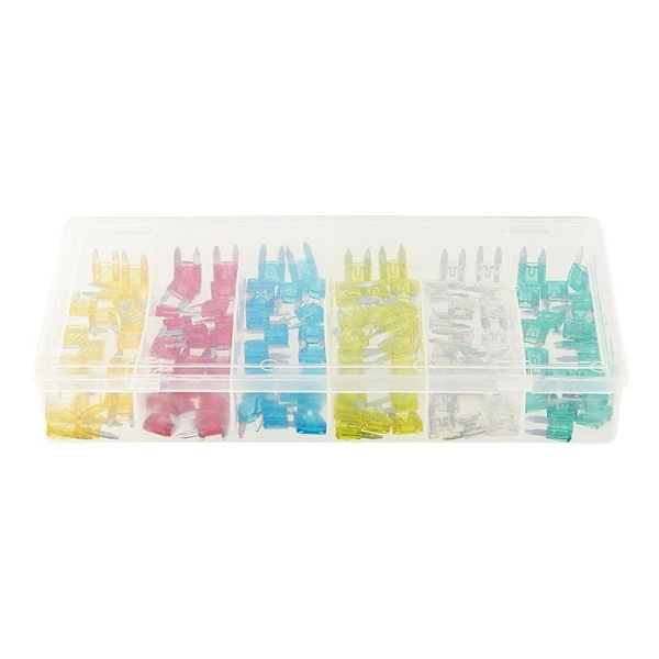 Bladsikringer mini assorteret 120 stk i plastikæske