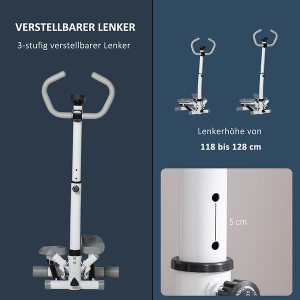 Stepper til glutes og lår, justerbar modstand