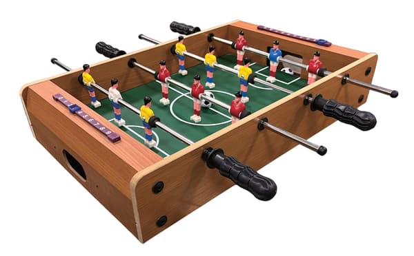 Mini bordfodboldspil, 2-4 spillere, 8+