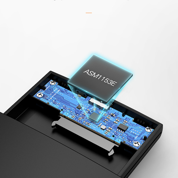 Pocket SSD HDD 2.5'' USB 3.0 SATA levykotelo musta