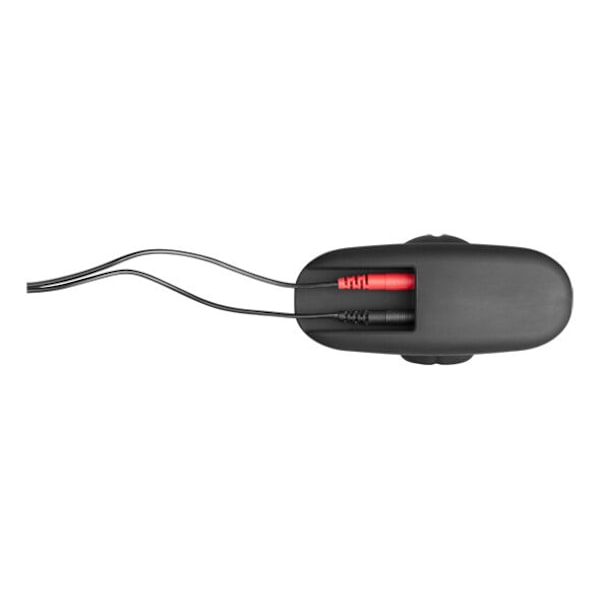 Electrastim - Silikonsvart Rocker Butt Plug Medium