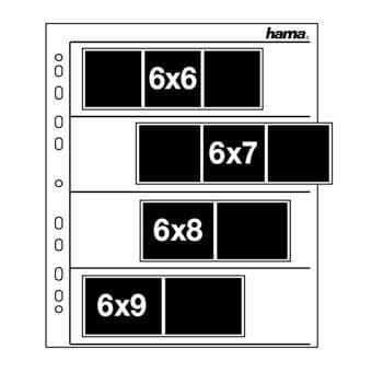 HAMA Arkivsystem 60-70/4x3/100 Pergamyn
