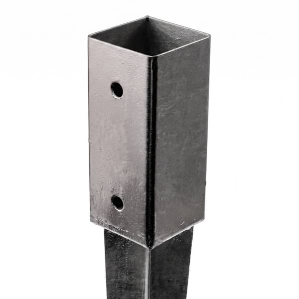 Insticksförankringar i rostfritt stål, 4-pack, 750 mm