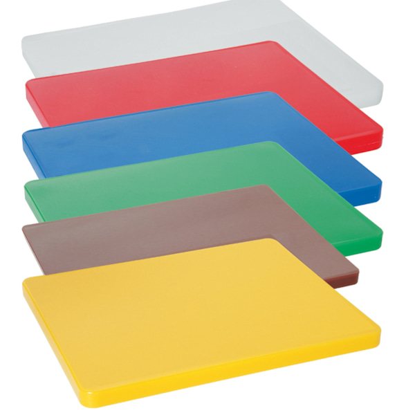 HACCP-leikkuulauta lihalle 600x400mm punainen - Hendi 825617