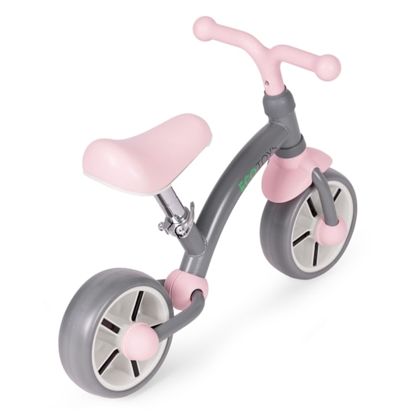Balancecykel til børn, EVA hjul, justerbart sæde, grå, ECOTOYS