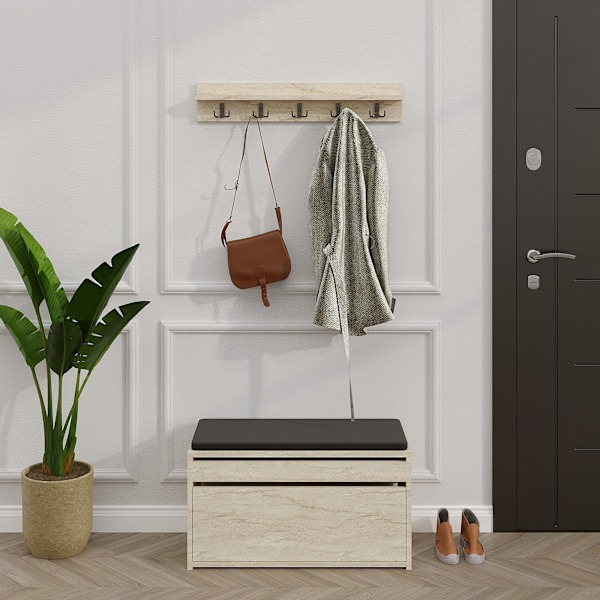 Hall Stand Boby - Travertin