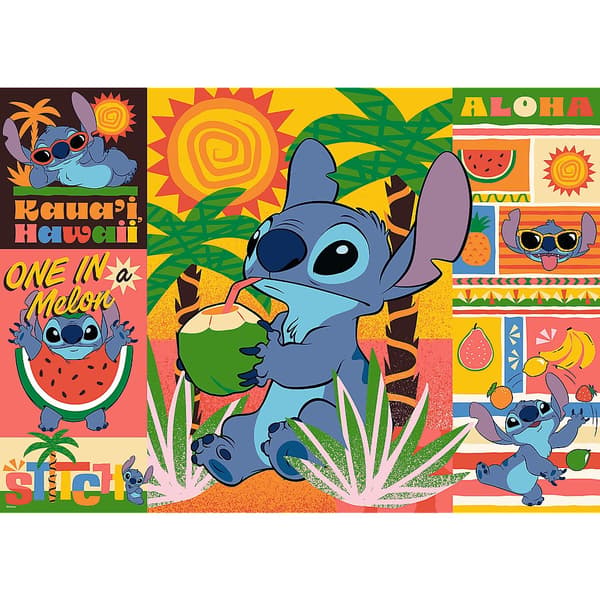 Disney Stitch Pussel – 500 bitar, 48x34 cm