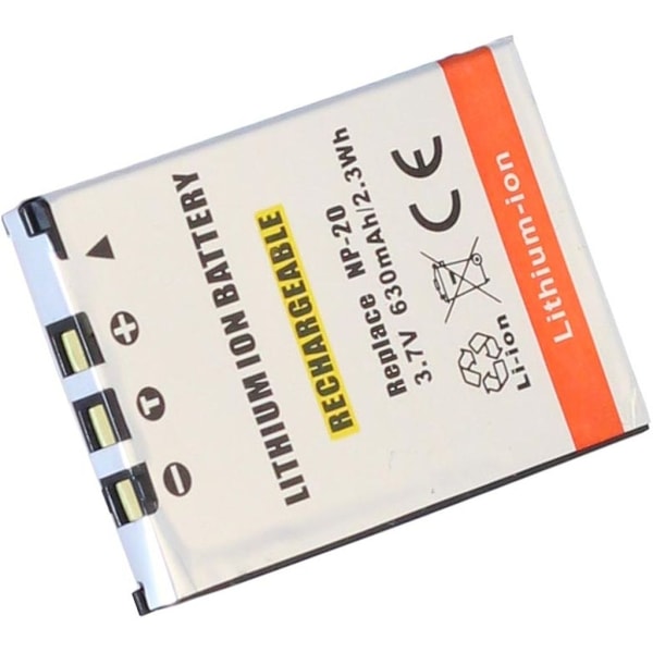 Batteri til NP-20 Casio erstatningsbatteri
