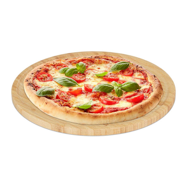 Bambu pizzalautanen 32 cm