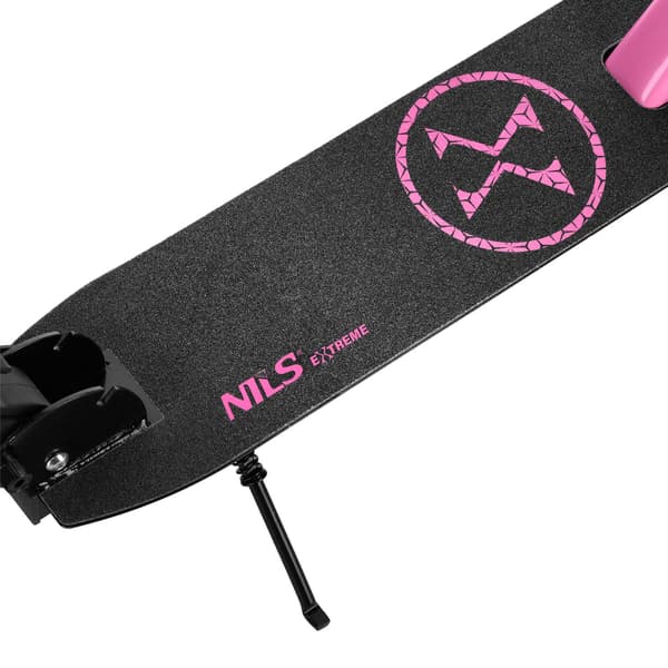 Pink scooter til børn – let, foldbart design