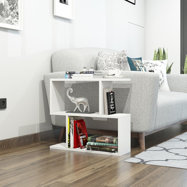 Sidebord Lale - Hvid