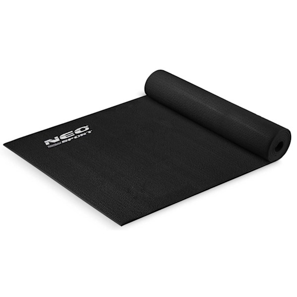 Træningsmåtte Neo-Sport 173 x 61 cm - Sort