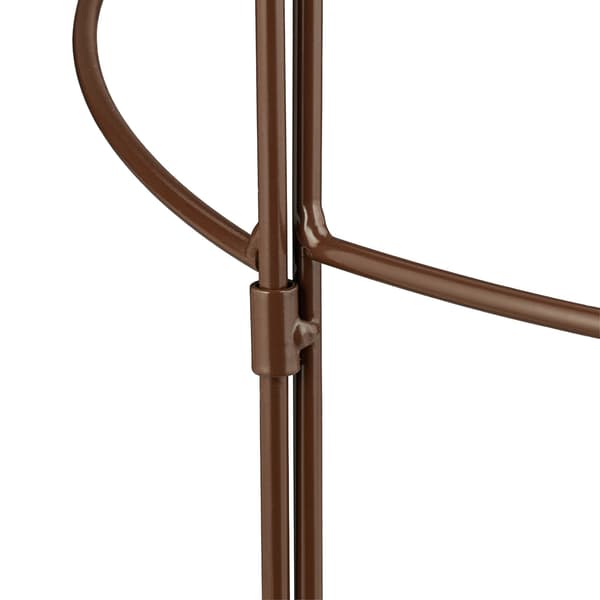 Plantestøttepæle, 2-delt jern Fleur-de-Lis design