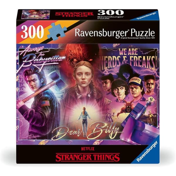 Stranger Things 300-brikkers puslespil til fans og samlere