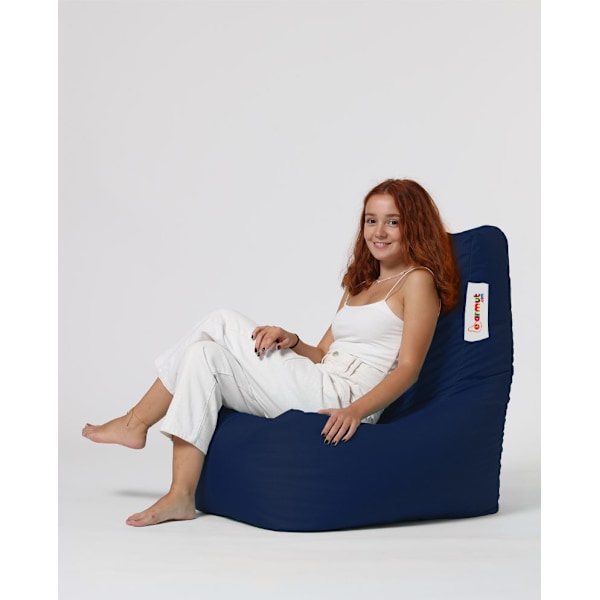 Garden Bean Bag Diamond - Mørkeblå