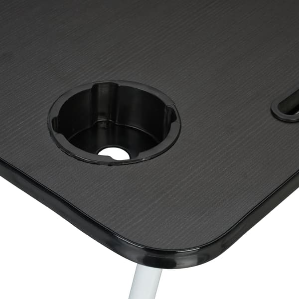 Lap Desk med Tablet & Drink Holder – Sort