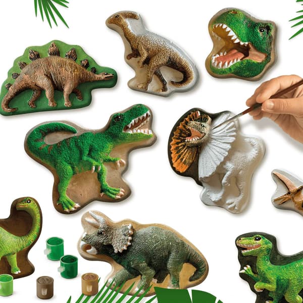 Ses Casting ja maalaus "Dinosaur World"