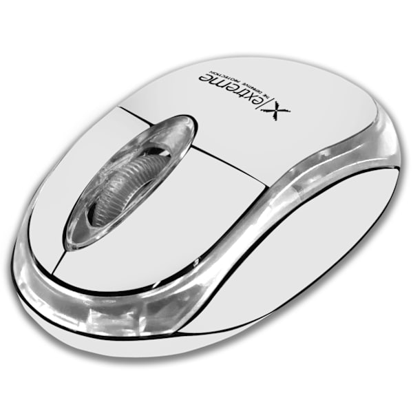Extreme langaton Bluetooth-optinen hiiri 3D Cygus White