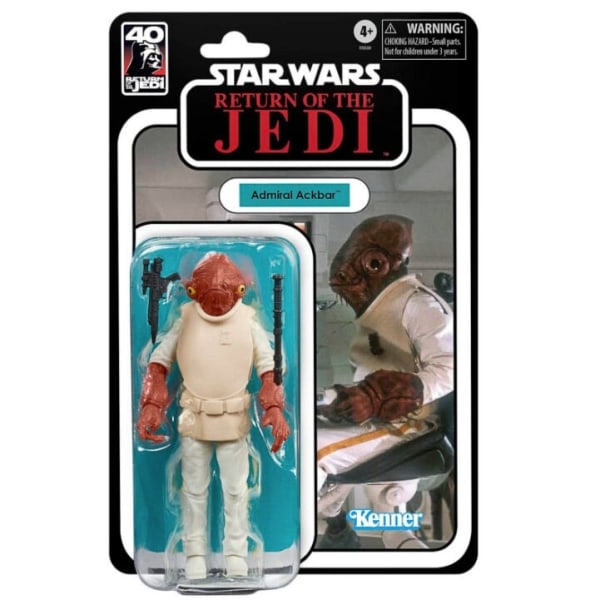 Star Wars Jedins återkomst 40-årsjubileum Admiral Ackbar figur 1
