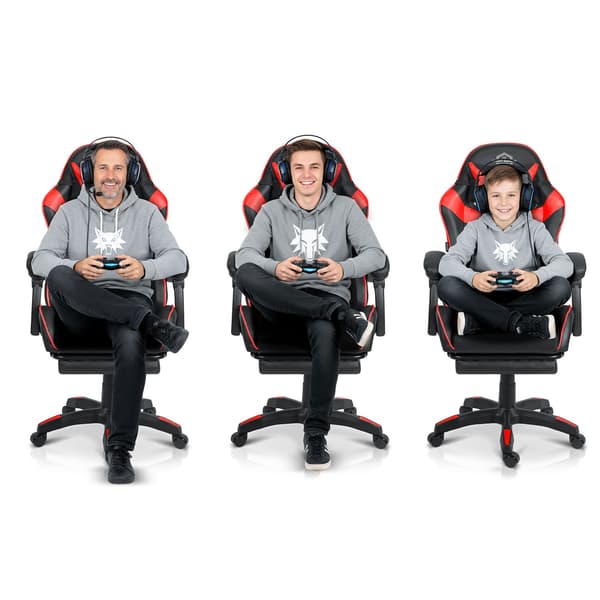 Sofotel Draknor II gamingstol svart och röd