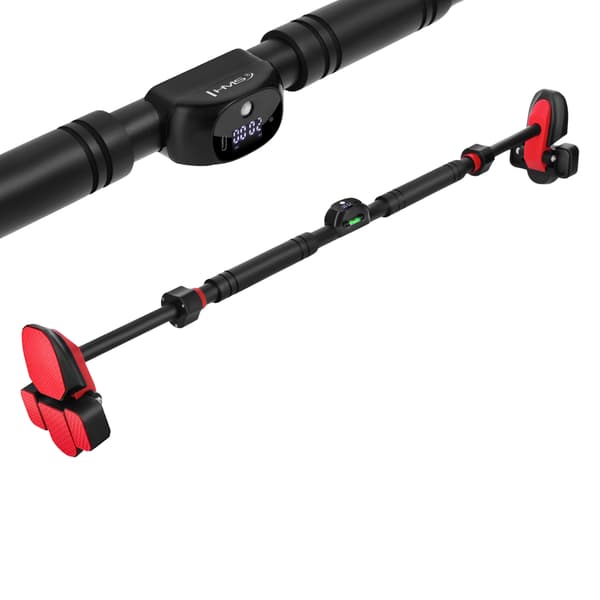 Døråbnings pull-up stang, 100-200 cm, firedobbelt støtte