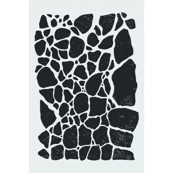 Geometric Rocky Pattern - 50x70 cm
