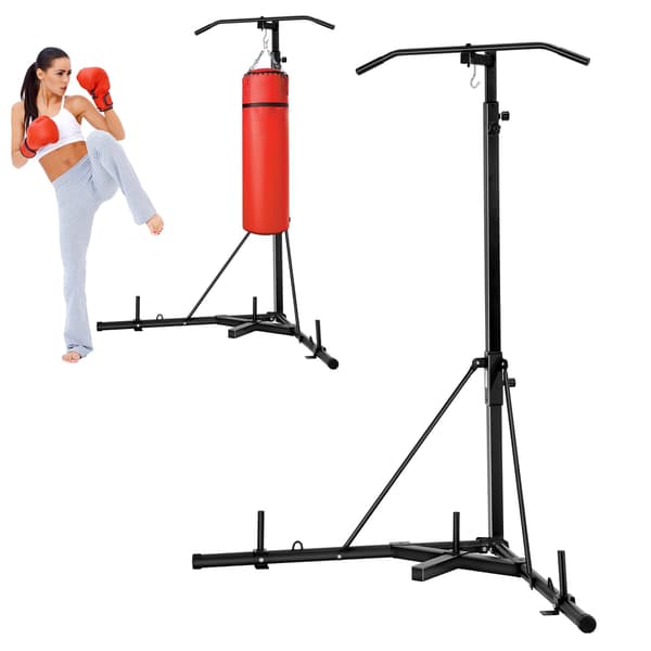 Ställning för boxningssäck med pull-up-stång, kapacitet 60 kg