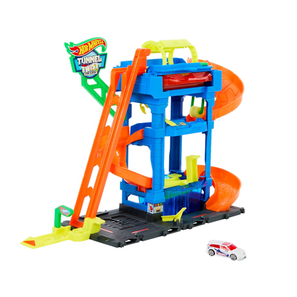 Hot Wheels City Ecl Bilvask Playset