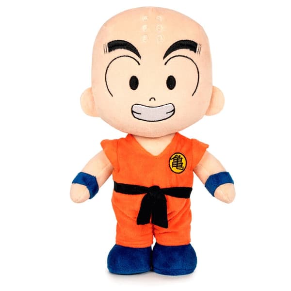 Krillin plyslegetøj 28 cm - Blød, samlerbar animefigur