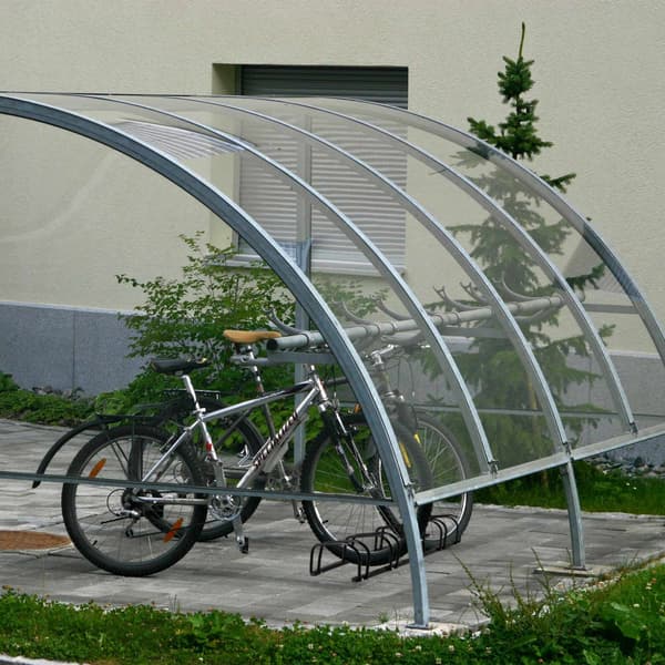 Cykelstativ til 5 cykler