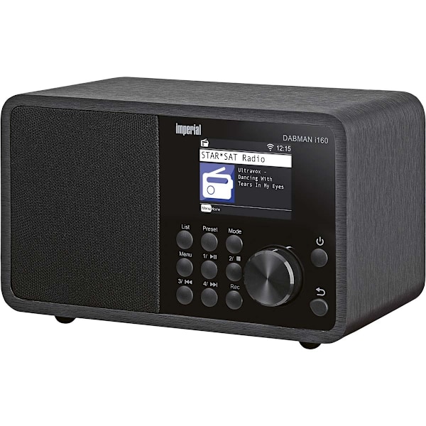 DABMAN i160 DAB+ ja Internet-radio musta