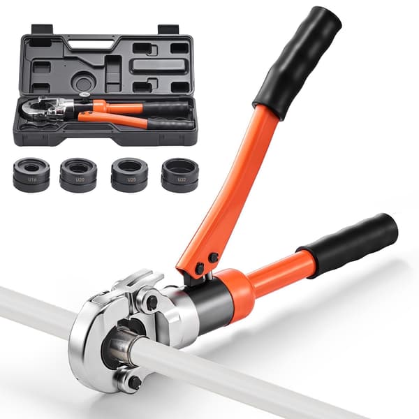 Hydraulisk rörpressverktyg för PEX, U16-U32 käftar, låda