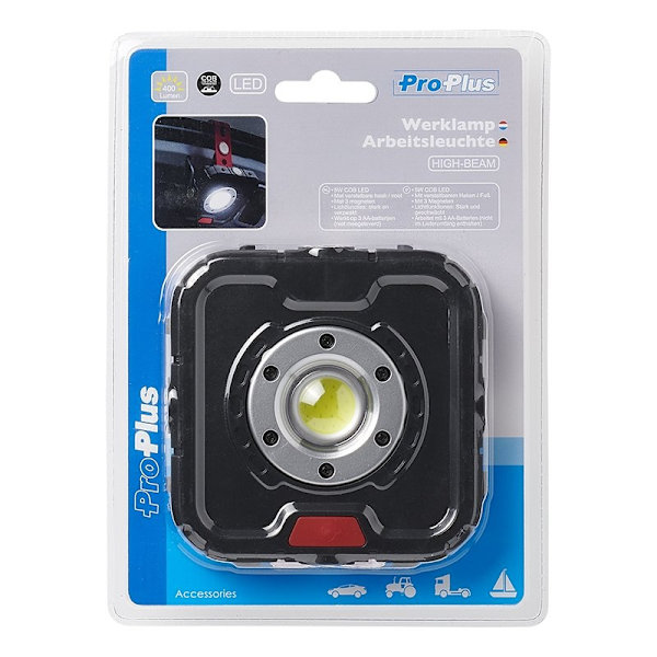 Työvalo kaukovalolla 5W COB-LED / 400lm