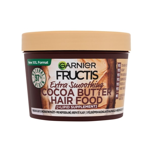 Garnier - Fructis Hair Food Cocoa Butter Extra Smoothing Mask - For Women, 400 ml