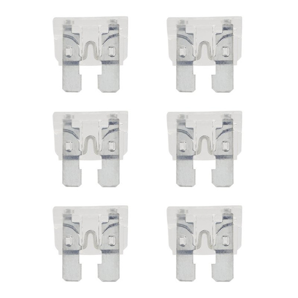 Bladsikringer standard 25A neutral 6 stk i blister