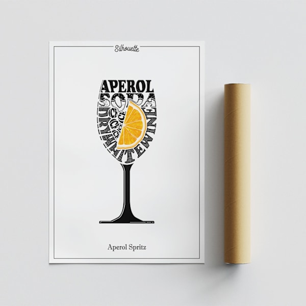 Plakat A4 Aperol Spritz - 2052