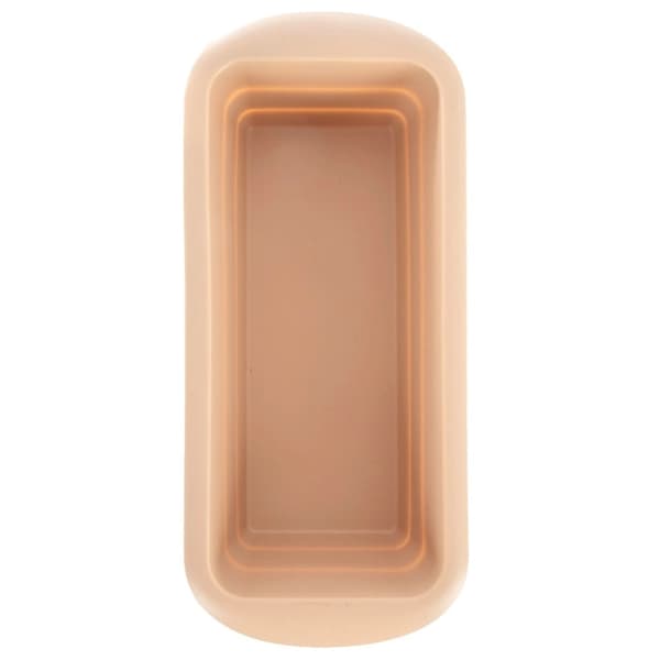 Silikonebrødform, beige, 29 cm