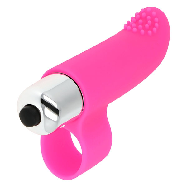 Ohmama - Vibrerande fingerborg med struktur 8 Cm