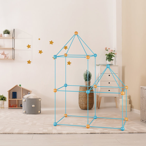 DIY-byggleksak för att bygga en grotta
