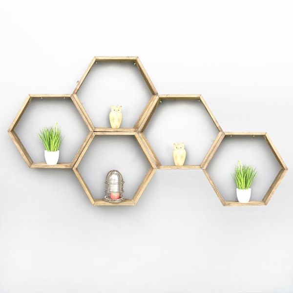Vägghylla Hex002