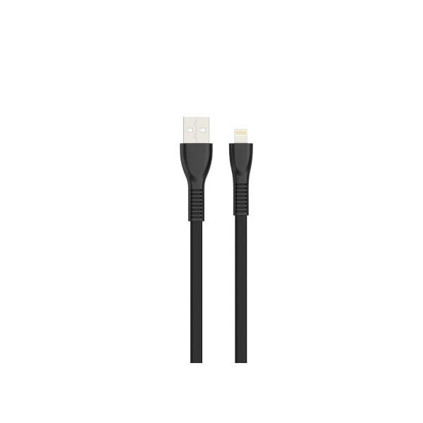 Havit-kaapeli USB Lightning 1m Musta, 1m, Lightning, Urosliitäntä, Urosliitäntä, Musta