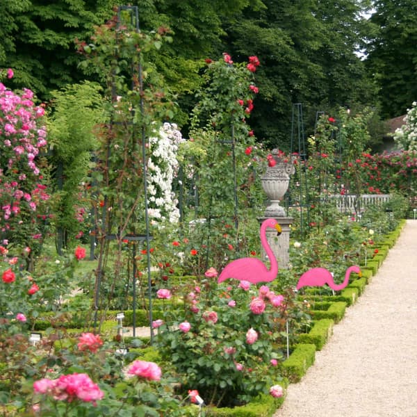 Flamingo prydnadsuppsättning om 2