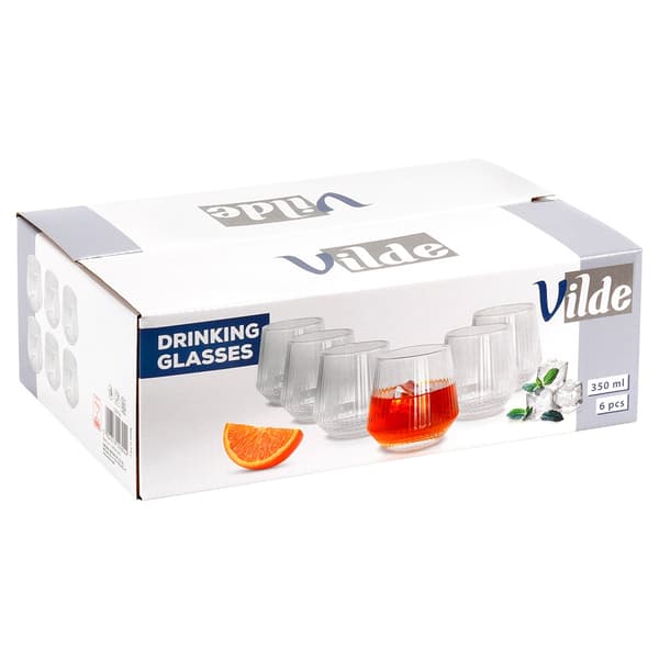 350 ml lasit – 6 kpl sarja