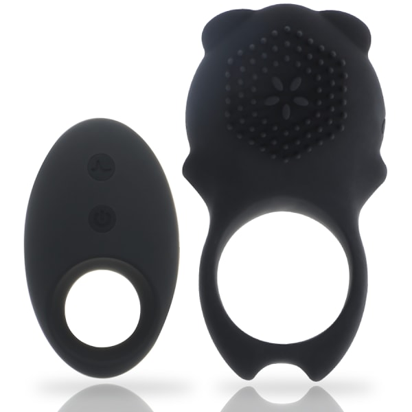 Mia - Colosseo Cock Ring Fjärrkontroll Svart