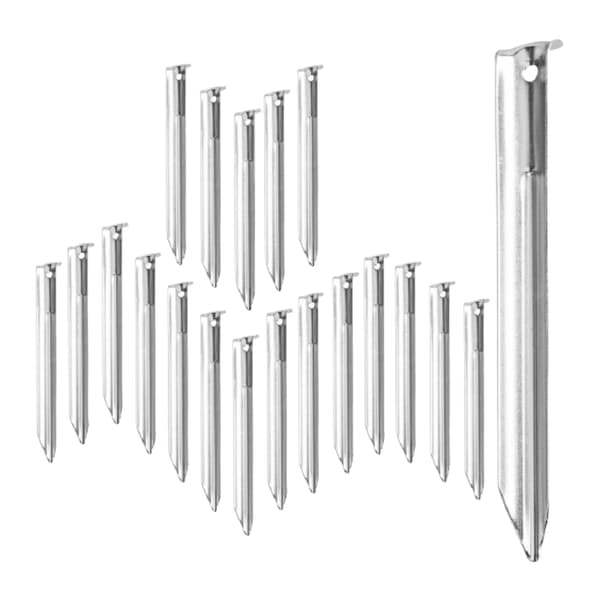Set med 20 tältpinnar