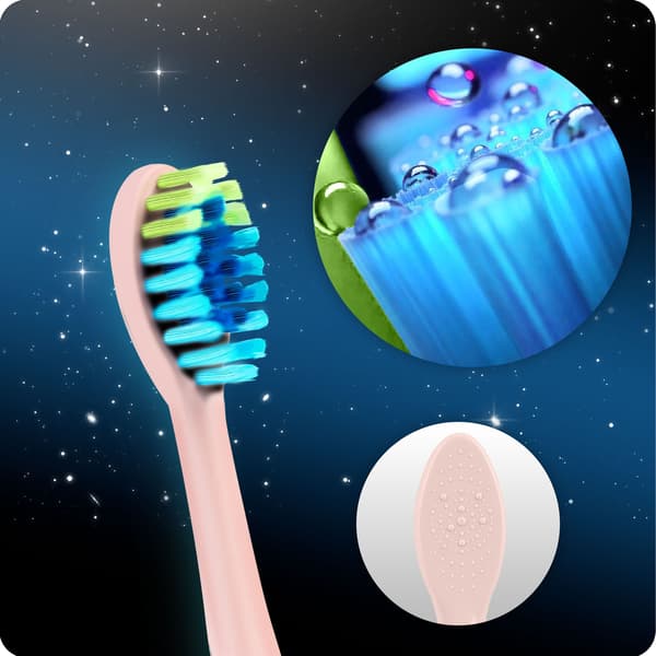 Berdsen Galaxy sonic -hammasharja, vaaleanpunainen