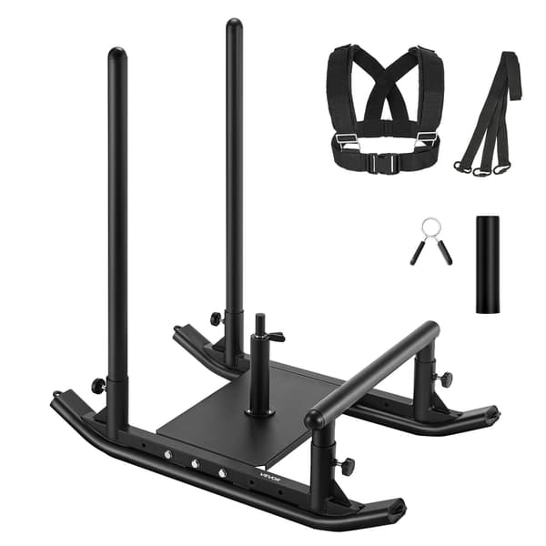 Viktsläde, stålpull med sele, passar 25–51 mm