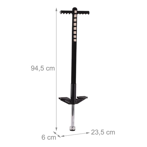 Barnpogostick, 35 kg kapacitet, vadderade handtag