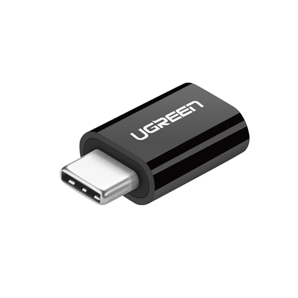 UGREEN USB-C til Micro USB Adapter - Sort